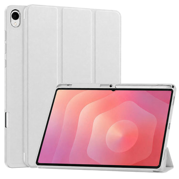 Etui Techsuit "Flex Trifold" z držalom za pisalo za Samsung Galaxy Tab S12 Plus - gray