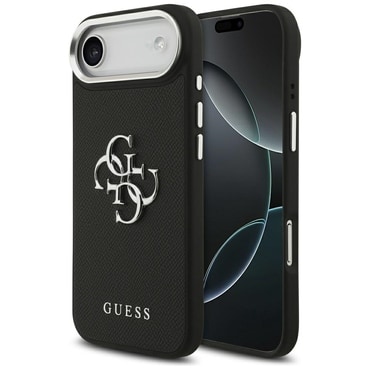 Ovitek Guess "Hardcase 4G Grained Big and Classic Logo" za iPhone Air - black