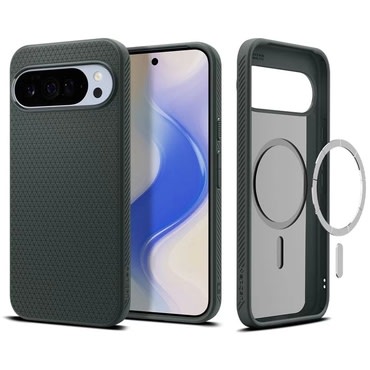 Ovitek Spigen "Liquid Air Magsafe" za Google Pixel 10 Pro XL - abyss green