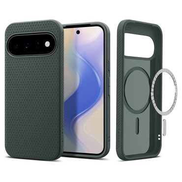 Ovitek Spigen "Liquid Air Magsafe" za Google Pixel 11 - abyss green