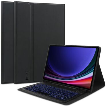 Etui s tipkovnico Tech-Protect "SC Pen" za Galaxy Tab S9 / S9 FE / S10 FE / S10 Lite - črn