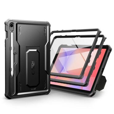 Ovitek Tech-Protect "Kevlar Pro 2-Set" za Samsung Galaxy Tab S9 / S10 FE / S10 Lite - črn