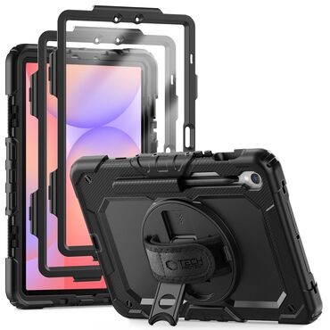 Ovitek Tech-Protect "Solid 2-Set" za Samsung Galaxy Tab S9 / S9 FE / S10 FE / S10 Lite - črn
