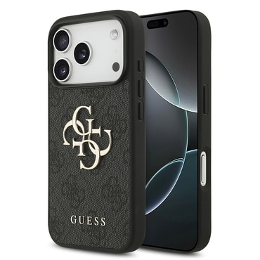 Ovitek Guess "4G Big Metal Logo" za iPhone 18 Pro Max - black
