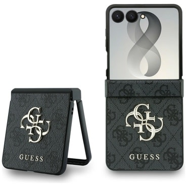 Ovitek Guess "4G Big Metal Logo" za Samsung Galaxy Z Flip8 - black