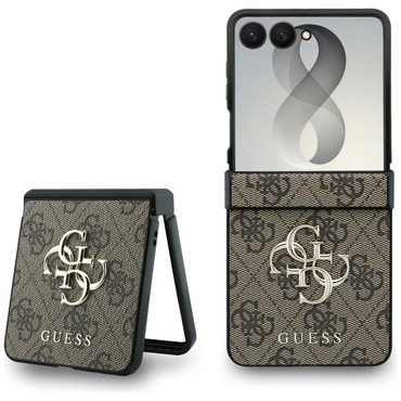 Ovitek Guess "4G Big Metal Logo" za Samsung Galaxy Z Flip8 - brown
