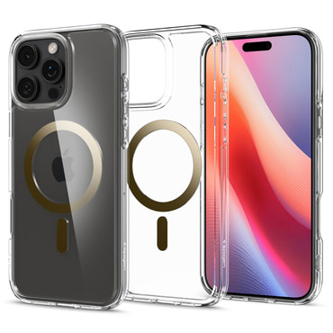 Ovitek Spigen "Ultra Hybrid Mag" za iPhone 16 Pro Max - gold