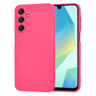 Silikonski ovitek Techsuit SoftFlex za Samsung Galaxy A16 4G / 5G - hot pink