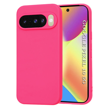 Silikonski ovitek Techsuit SoftFlex za Google Pixel 10 / 10 Pro - hot pink