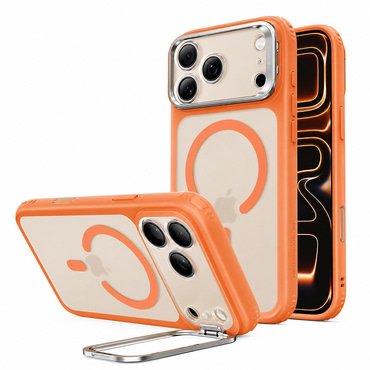Hibridni ovitek ESR "Classic Hybrid HaloLock Kickstand" za iPhone 17 Pro Max / 18 Pro Max - frosted orange
