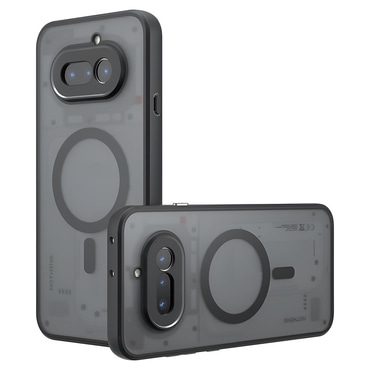 Hibridni ovitek "PureFrost MagSafe" za Nothing Phone (4a) - frosted black