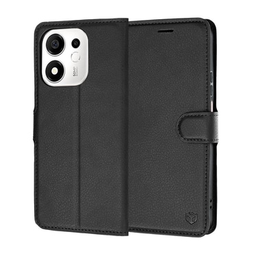 Etui Techsuit "Leather Folio" za Honor 600 Smart - black