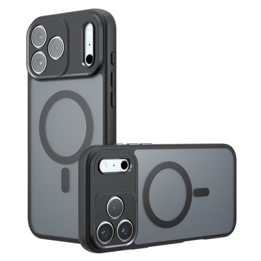 Hibridni ovitek "PureFrost MagSafe" za iPhone 17 Pro Max / 18 Pro Max - frosted black