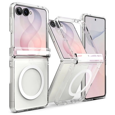 Ovitek Ringke "Fusion Flap Magnetic" za Samsung Galaxy Z Flip8 - clear