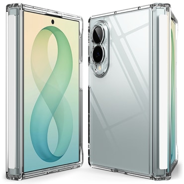 Ovitek Ringke "Fusion Flap" za Samsung Galaxy Z Fold8 - clear