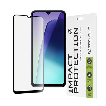 Premium 3D Full Body zaščitno steklo "Techsuit" za Xiaomi Redmi 14C / Xiaomi Poco C75 / Xiaomi Redmi A5 4G - črno