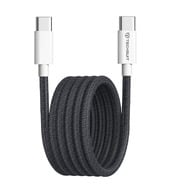 Polnilni in podatkovni 60W USB-C v USB-C kabel Techsuit "PCB114D" - 1m - black