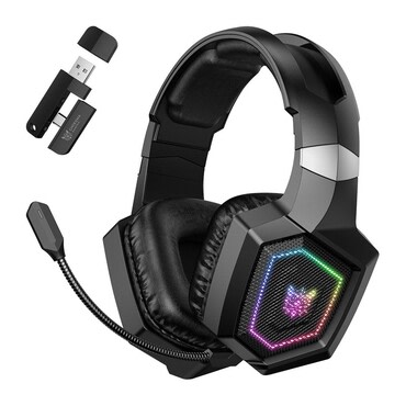 Over-Ear slušalke ONIKUMA "GT806" z RGB osvetlitvijo - črne
