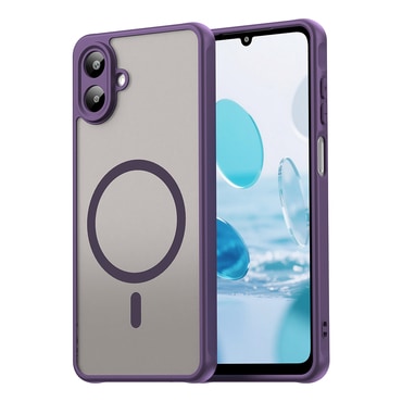 Hibridni ovitek "HaloFrost II MagSafe" za Samsung Galaxy A07 - purple