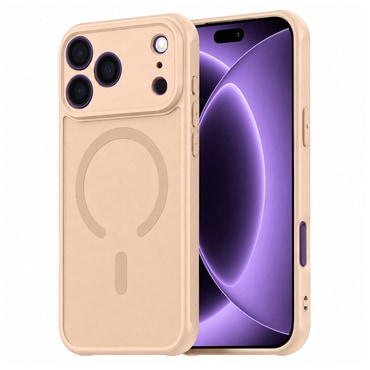 Hibridni ovitek "HaloFrost II MagSafe" za iPhone 17 Pro / 18 Pro - gold