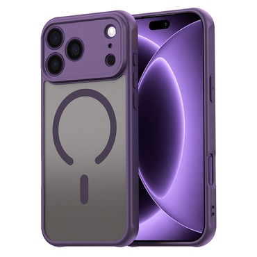 Hibridni ovitek "HaloFrost II MagSafe" za iPhone 17 Pro / 18 Pro - purple