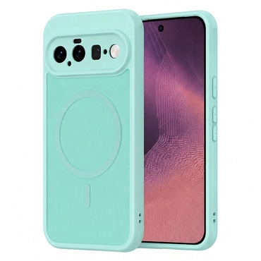 Hibridni ovitek "HaloFrost II MagSafe" za Google Pixel 11 - mint green