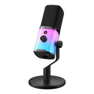 Mikrofon Maono "PD100X" RGB USB-C v USB-A - black