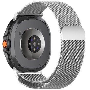 Kovinski pas za pametno uro Techsuit "W009" za Samsung Galaxy Watch9 40mm / Watch9 44mm / Watch8 40mm / Watch8 44mm / Watch8 Classic - silver