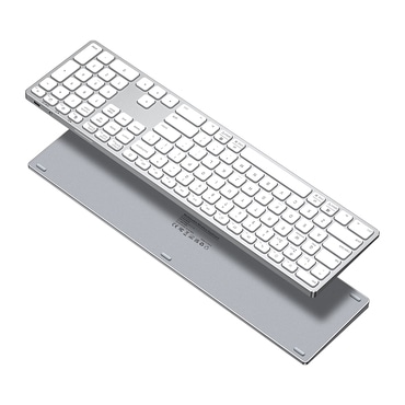 Brezžična tipkovnica Dux Ducis "LK Series" Bluetooth 5.0, USB-C, 180mAh - white