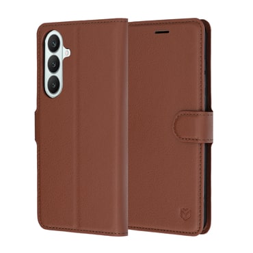 Etui Techsuit "Leather Folio" za Samsung Galaxy S25 FE / S26 FE - brown