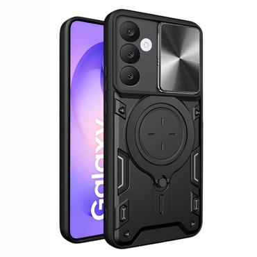 Ovitek Techsuit "CamGuard pro" za Samsung Galaxy S25 FE / S26 FE - črn