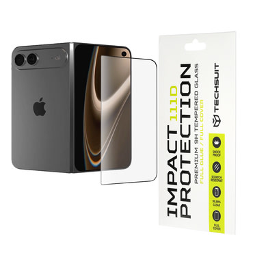 Premium 3D Full Body zaščitno steklo "Techsuit" za iPhone Ultra - črno