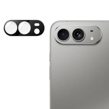 Full body zaščitno steklo za zadnjo kamero za iPhone Ultra - črno