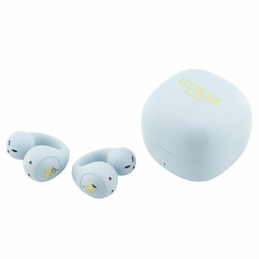 Bluetooth slušalke Guess "Mini Classic" BT 5.4 z odprtim dizajnom in športnim stilom - clear