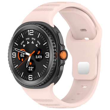 Silikonski pas Techsuit "W050" za Samsung Galaxy Watch8 40mm / Watch8 44mm / Watch8 Classic / Watch9 40mm / Watch9 44mm - pink