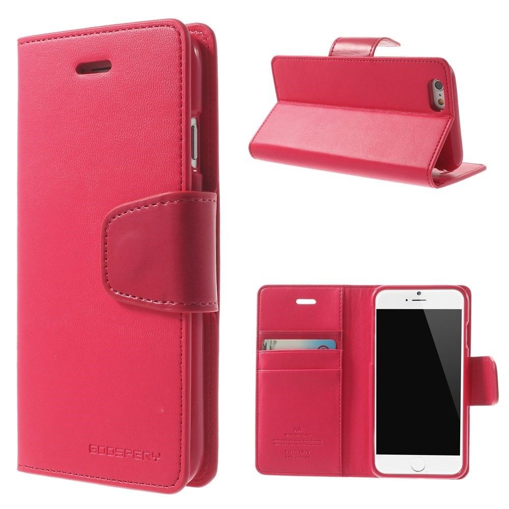Eleganten etui Goospery Sonata za iPhone 6 Plus / 6S Plus - magenta