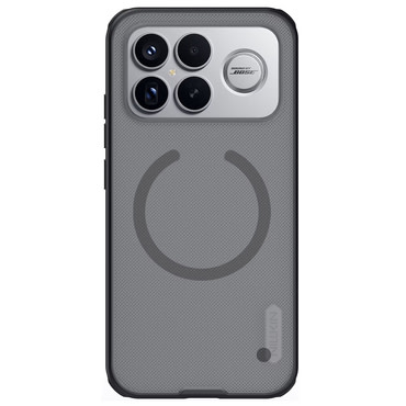 Ovitek Nillkin "Super Frosted Shield Pro Magnetic" za Xiaomi Poco F8 Ultra - transparent black