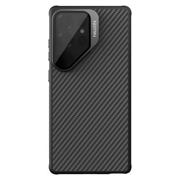 Premium ovitek Nillkin "CarboProp Magnetic" z zaščito leče za Samsung Galaxy S25 Ultra - black
