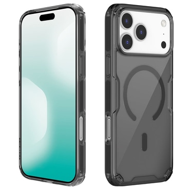 Ovitek Nillkin "Nature TPU Pro MagSafe" za iPhone 17 Pro Max / 18 Pro Max - transparent black