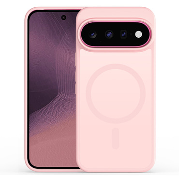 Hibridni ovitek "Yind" z magnetom MagSafe za Google Pixel 9 / 9 Pro / 10 / 10 Pro / 11 / 11 Pro - light pink