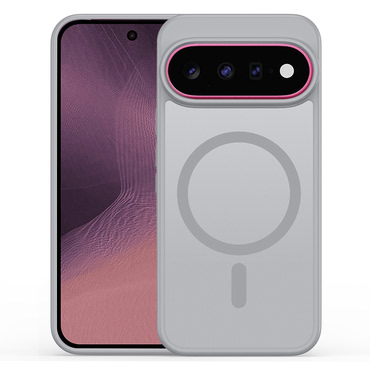 Hibridni ovitek "Yind" z magnetom MagSafe za Google Pixel 9 / 9 Pro / 10 / 10 Pro / 11 / 11 Pro - grey