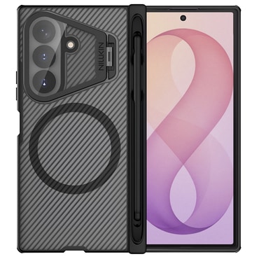 Ovitek Nillkin "CamShield Pro Magnetic" s stylus pisalom za Samsung Galaxy Z Fold8 Ultra - transparent black