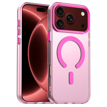 Hibridni ovitek Techsuit "CandyCase MagSafe" za iPhone 17 Pro Max / 18 Pro Max - pink