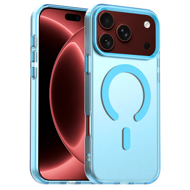 Hibridni ovitek Techsuit "CandyCase MagSafe" za iPhone 17 Pro Max / 18 Pro Max - blue