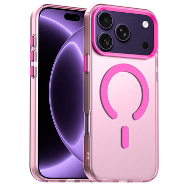 Hibridni ovitek Techsuit "CandyCase MagSafe" za iPhone 17 Pro / 18 Pro - pink