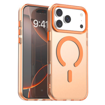 Hibridni ovitek Techsuit "CandyCase MagSafe" za Google Pixel 10a - orange
