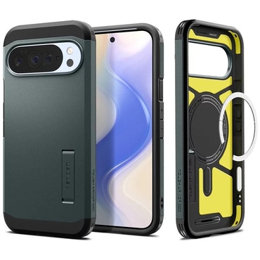 Ovitek Spigen "Tough Armor Mag" za Google Pixel 10 Pro XL - abyss green