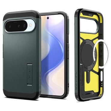 Ovitek Spigen "Tough Armor Mag" za Google Pixel 10 / 10 Pro - abyss green