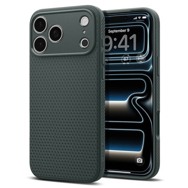 Ovitek Spigen "Liquid Air" za iPhone 17 Pro Max / 18 Pro Max - abyss green