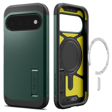 Ovitek Spigen "Tough Armor Mag" za Google Pixel 11 - abyss green